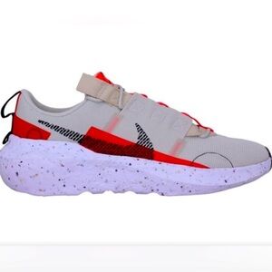 Nike Crater Impact 'Light Bone Bright Crimson' Sneaker | Women's 7.5